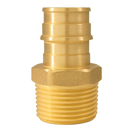 Apollo PEX-A 3/4 in. Expansion PEX in to X 3/4 in. D MNPT Brass Adapter EPXMA3434